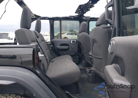 2022 Jeep Wrangler Unlimited High Tide 4X4 из США, поврежденный, VIN 1C4HJXDG6NW253313